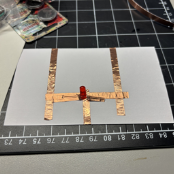 Putting the light on the circuit.