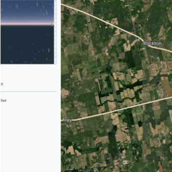 Mapbox- Testing out weather in Cambridge Ontario