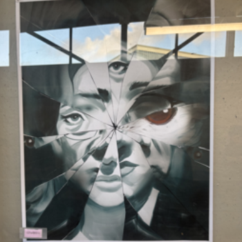  For the illustration hallway, I would add more art work, make it look like a collage of student works.
      They should have a wall, top to bottom full of students works and make the hallway less dull.
