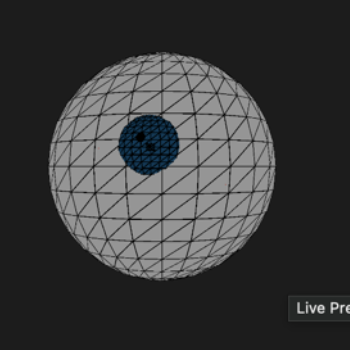 More attempts to make the eyeball look sinister, by adding darker, more muted colours. I could not figure out how to make this pupil work, I fear.
