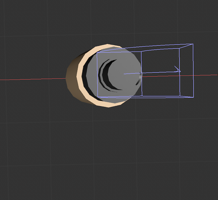3D Modeled Foundation Bottle <Top View>