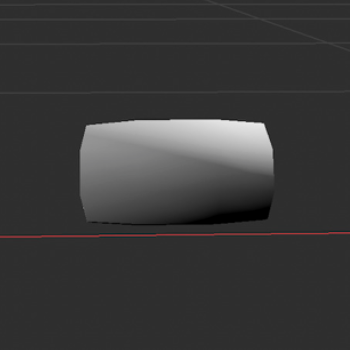 3D Modeled Airpod Case <Straight View>