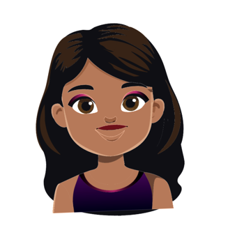 How the illustration looks as a moving object