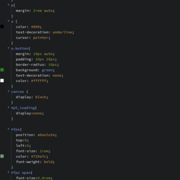 Playing around with the CSS