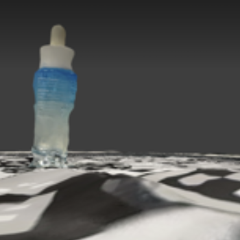 Because this was shiny and reflective, it looked crushed.