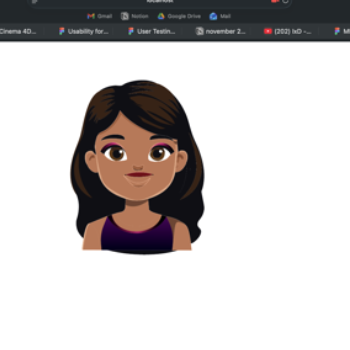 Safari view of full illustration